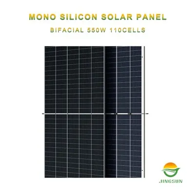 550W bifacial napelem